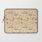 Flower Neighbors Laptop Sleeve Gallery Image 1