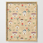 Flower Neighbors Serving Tray Gallery Image 1