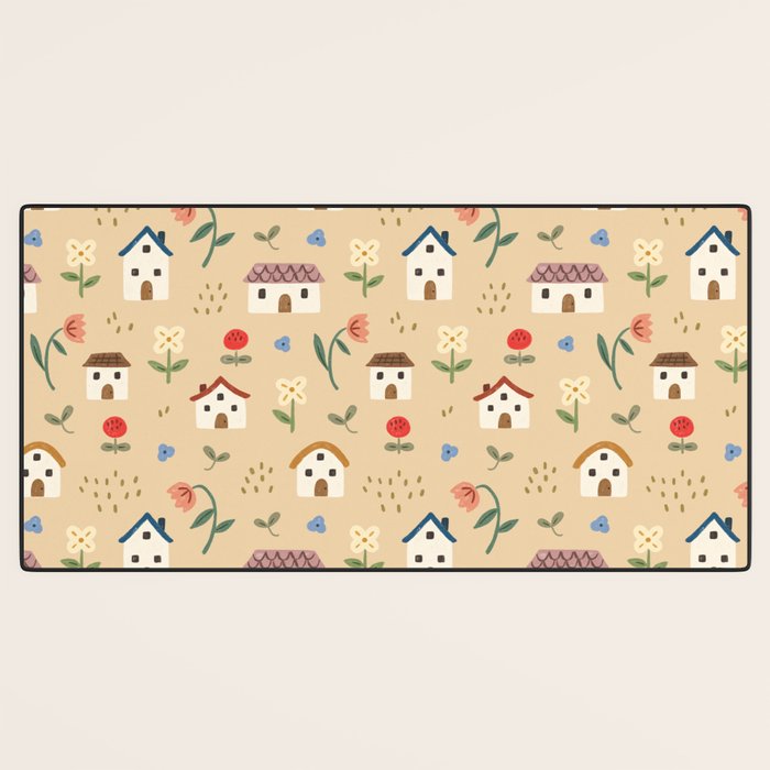 Flower Neighbors Desk Mat Gallery Image 3