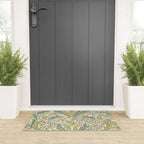 William Morris style lily of the valley light Welcome Mat Gallery Image 3