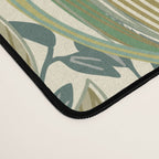 William Morris style lily of the valley light Desk Mat Gallery Image 4