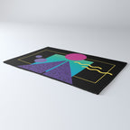 Memphis Pattern 37 / 80s - 90s Retro Rug Gallery Image 3