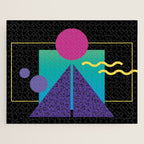 Memphis Pattern 37 / 80s - 90s Retro Jigsaw Puzzle Gallery Image 1