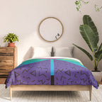 Memphis Pattern 37 / 80s - 90s Retro Comforter Gallery Image 3