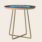 Memphis Pattern 37 / 80s - 90s Retro Side Table Gallery Image 1