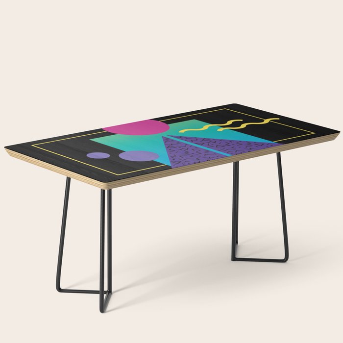 Memphis Pattern 37 / 80s - 90s Retro Coffee Table Gallery Image 1