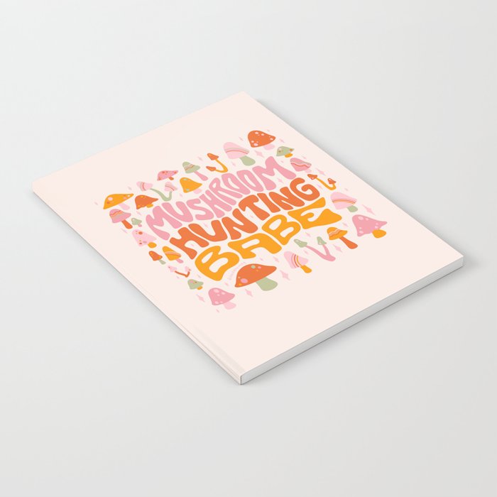 Mushroom Hunting Babe Notebook Gallery Image 1