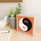 Spooky Yin Yang 3D Mini Art Print Gallery Image 2