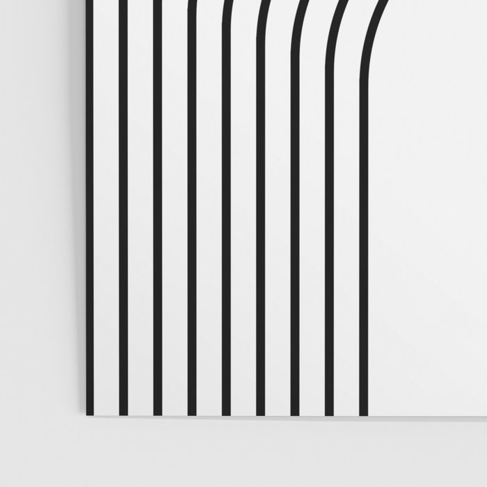 Modern Minimalist Line Art in Black and White Poster Gallery Image 3