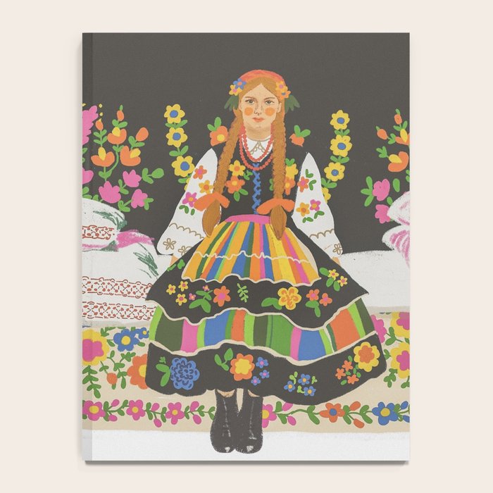 Polish folk girl Notebook Gallery Image 4
