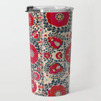 Shakhrisyabz Bokhara Uzbekistan Silk Embroidery Print Travel Mug Gallery Image 3