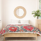 Shakhrisyabz Bokhara Uzbekistan Silk Embroidery Print Duvet Cover Gallery Image 3