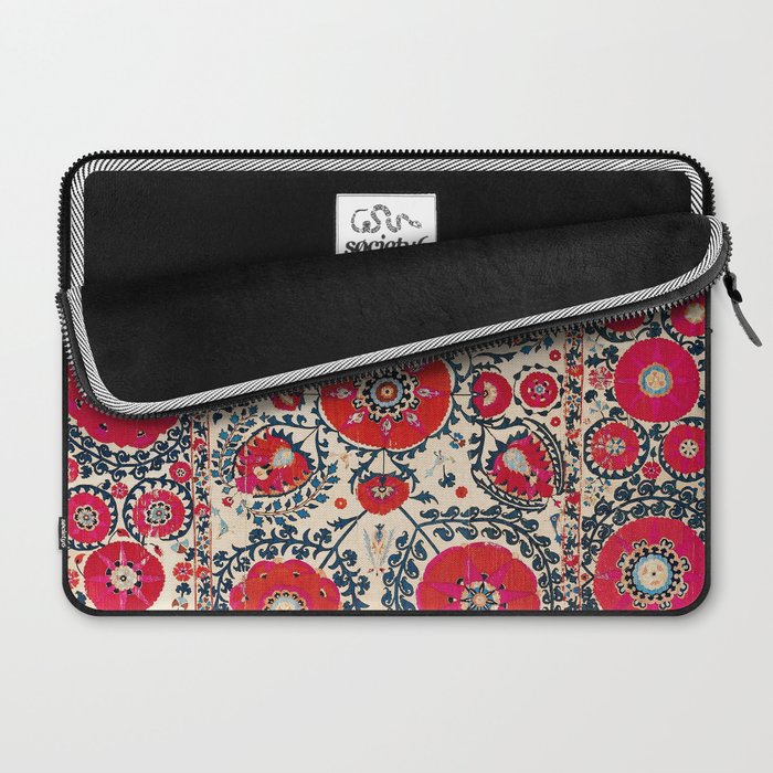 Shakhrisyabz Bokhara Uzbekistan Silk Embroidery Print Laptop Sleeve Gallery Image 2