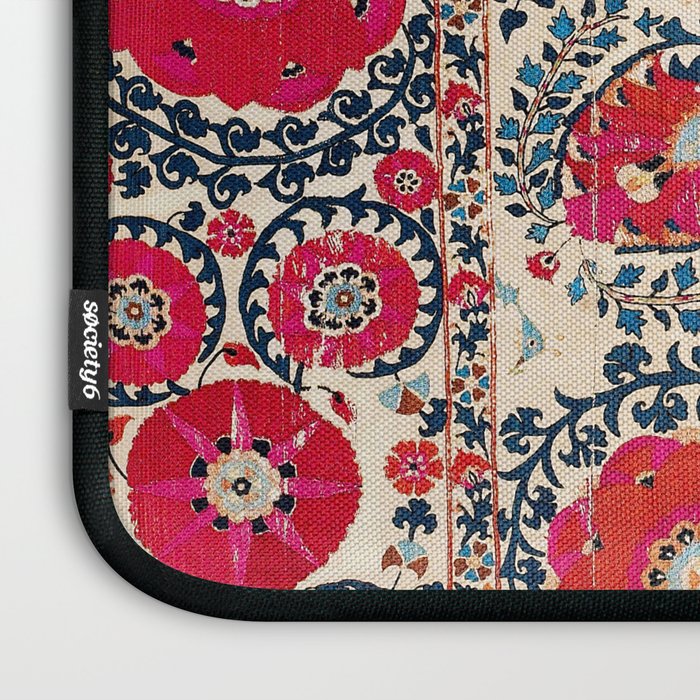 Shakhrisyabz Bokhara Uzbekistan Silk Embroidery Print Laptop Sleeve Gallery Image 3