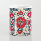 Shakhrisyabz Bokhara Uzbekistan Silk Embroidery Print Coffee Mug Gallery Image 4