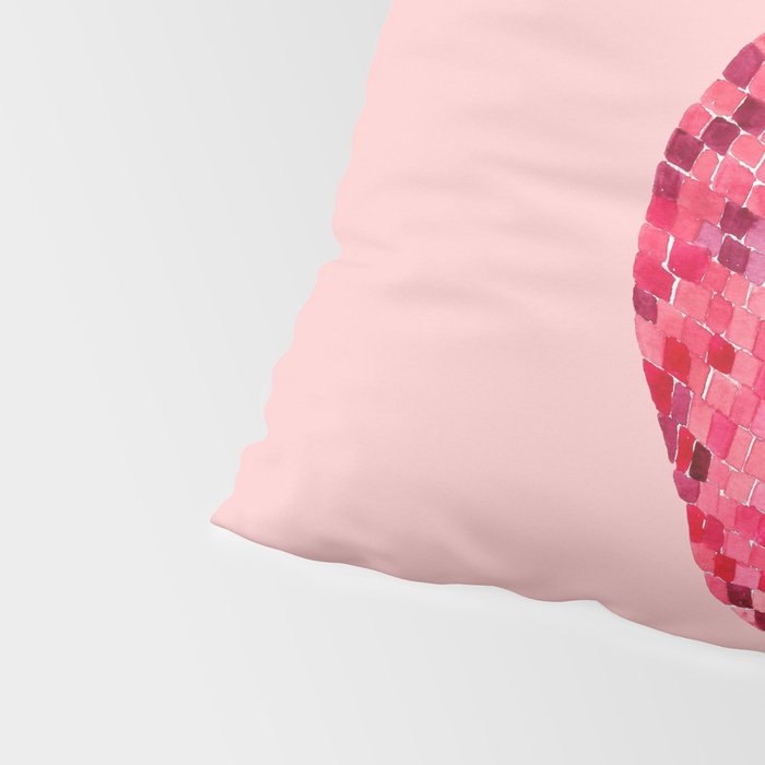 Disco Ball Strawberry Pillow Sham Gallery Image 4