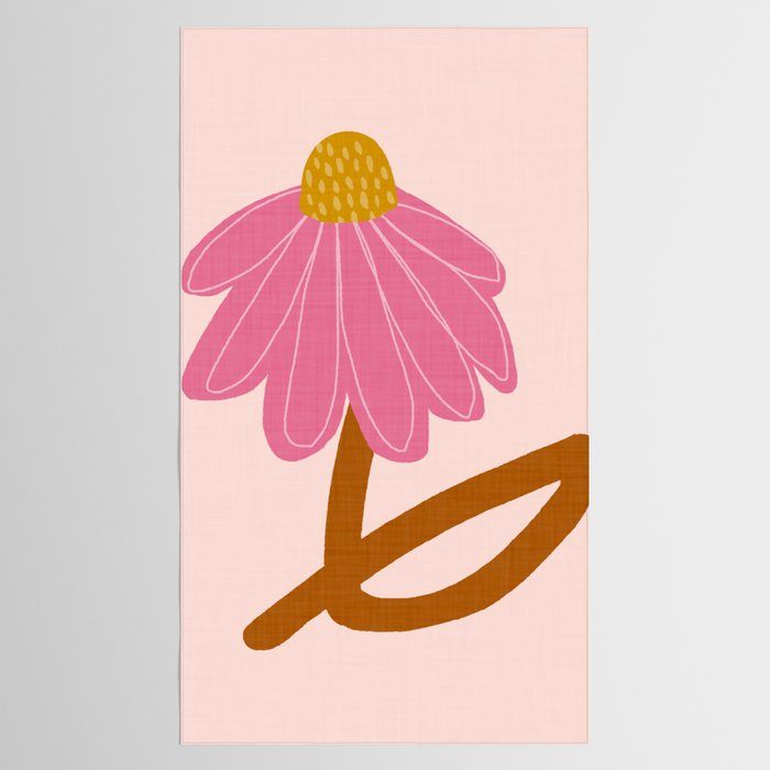 Woodland flower - pink Tablecloth Gallery Image 2