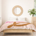 Woodland flower - pink Duvet Cover Gallery Image 3