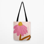 Woodland flower - pink Tote Bag Gallery Image 2