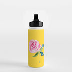 Watercolor Rose Water Bottle Gallery Image 2