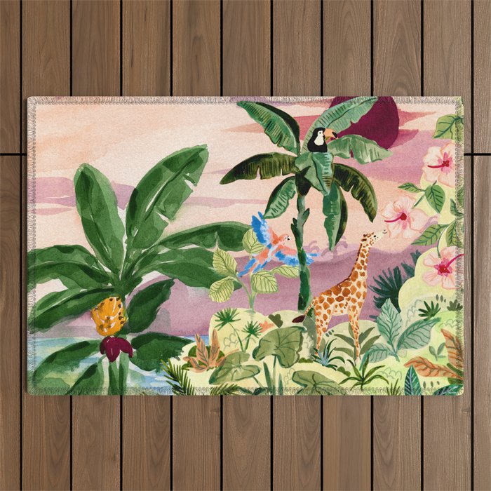 Jungle Outdoor Rug Gallery Image 1