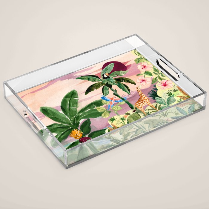 Jungle Acrylic Tray Gallery Image 1