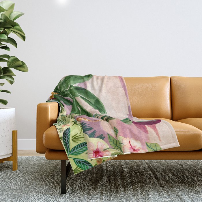 Jungle Throw Blanket Gallery Image 1