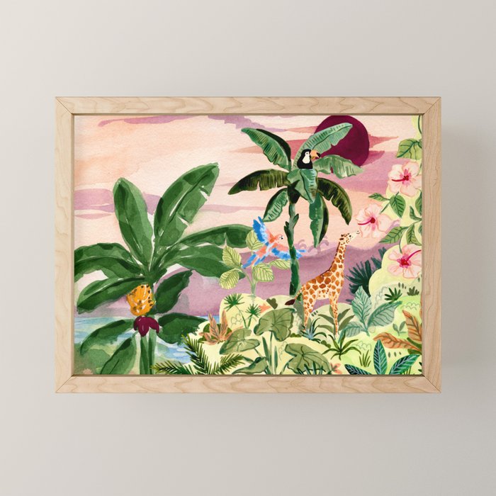 Jungle Mini Art Print Gallery Image 1