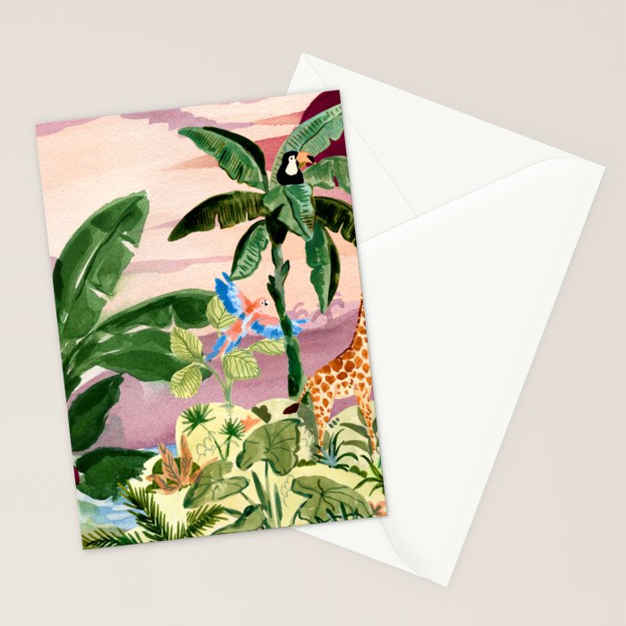 Jungle Stationery Card Gallery Image 2