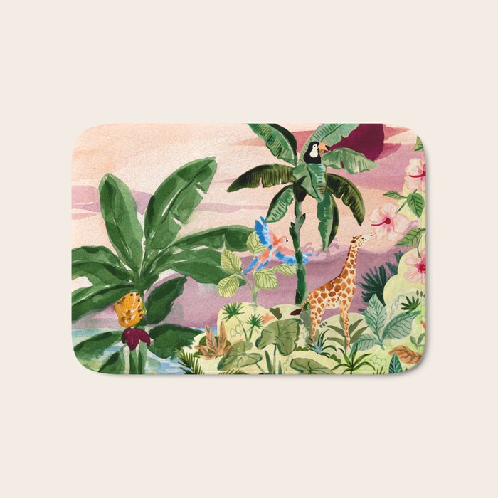 Jungle Bath Mat Gallery Image 1