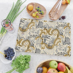 Rococo Raccoons - gold Cutting Board Gallery Image 2