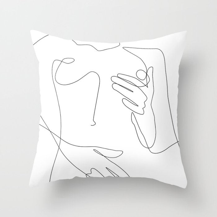 Sensual Erotic Throw Pillow Gallery Image 6