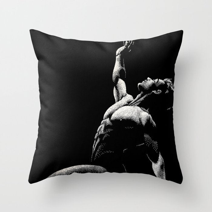 In the Night 2 Throw Pillow Gallery Image 6