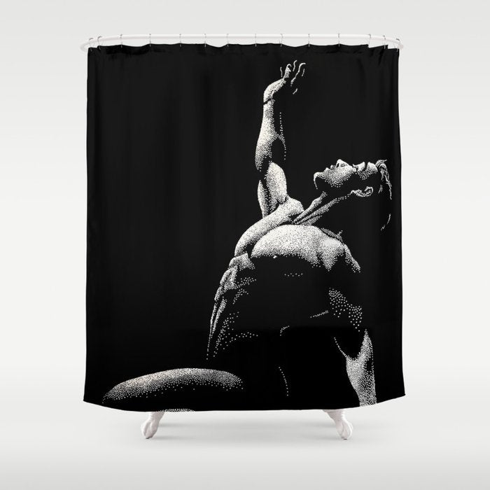 In the Night 2 Shower Curtain Gallery Image 1