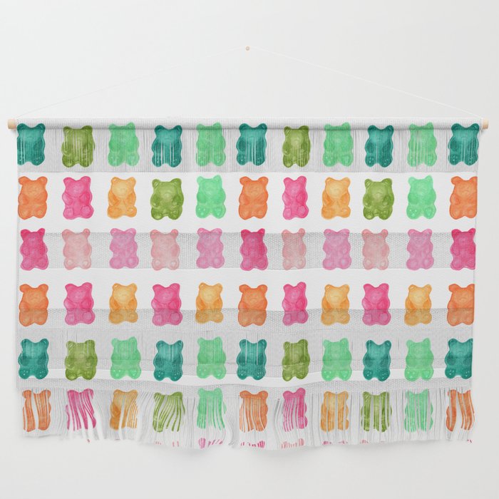 Gummy Bears Colorful Candy Wall Hanging Gallery Image 1