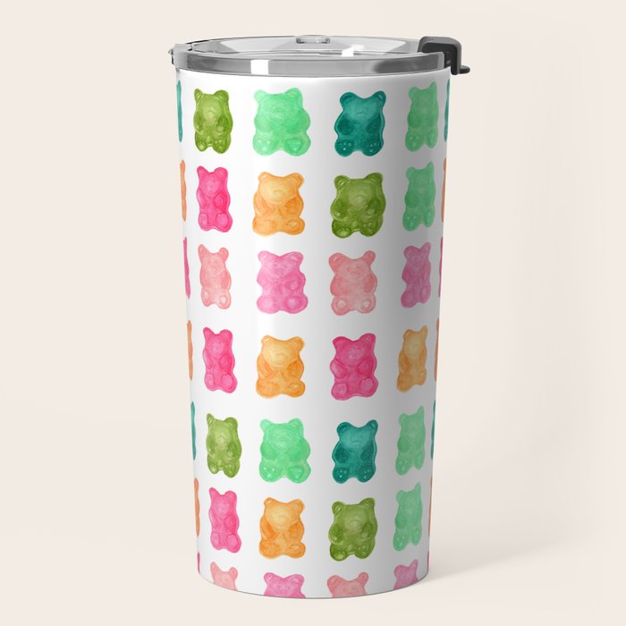 Gummy Bears Colorful Candy Travel Mug Gallery Image 2