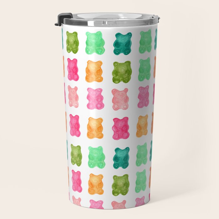Gummy Bears Colorful Candy Travel Mug Gallery Image 3