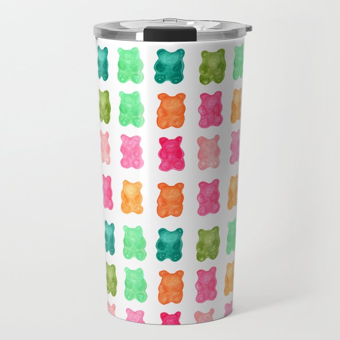 Gummy Bears Colorful Candy Travel Mug Gallery Image 1