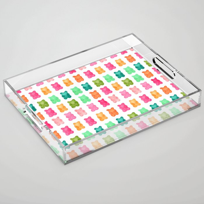 Gummy Bears Colorful Candy Acrylic Tray Gallery Image 1