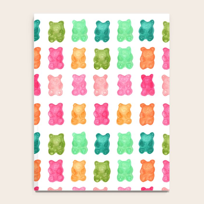 Gummy Bears Colorful Candy Notebook Gallery Image 4