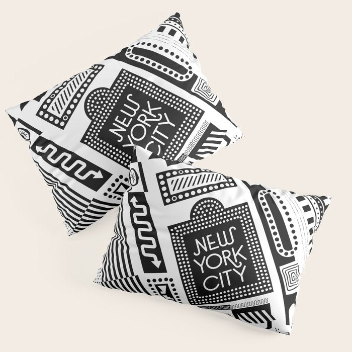 Downtown NYC Pillow Sham Gallery Image 3