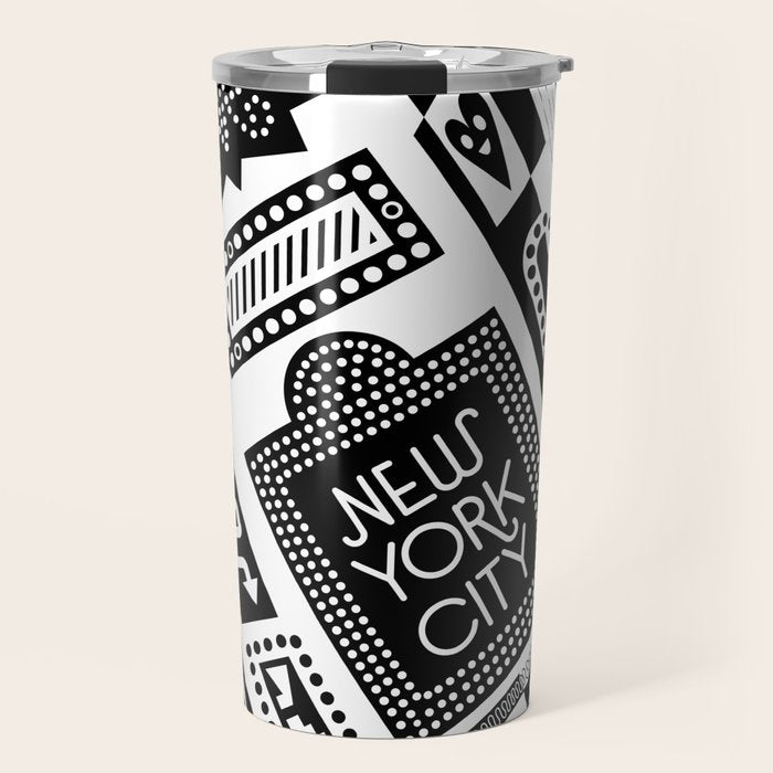Downtown NYC Travel Mug Gallery Image 1