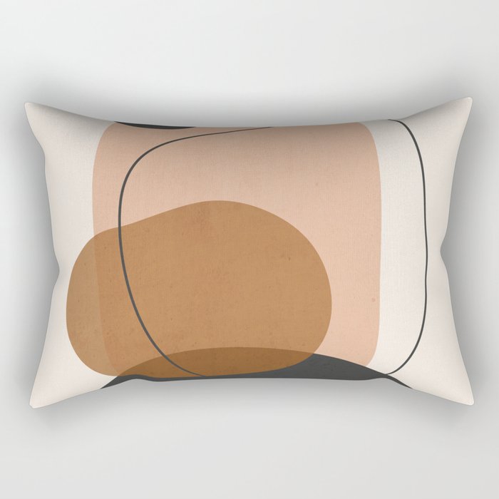 Minimal Abstract Art 12 Rectangular Pillow Gallery Image 1