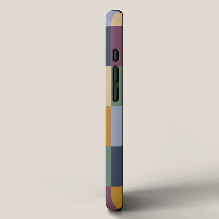 Bold Retro Checks Pattern - Large XIV iPhone Case Gallery Image 2