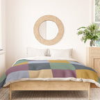 Bold Retro Checks Pattern - Large XIV Duvet Cover Gallery Image 3