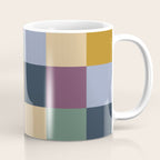 Bold Retro Checks Pattern - Large XIV Coffee Mug Gallery Image 1