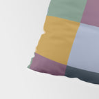 Bold Retro Checks Pattern - Large XIV Pillow Sham Gallery Image 4