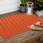 Fiesta at Festival - Orange Outdoor Rug Gallery Image 2