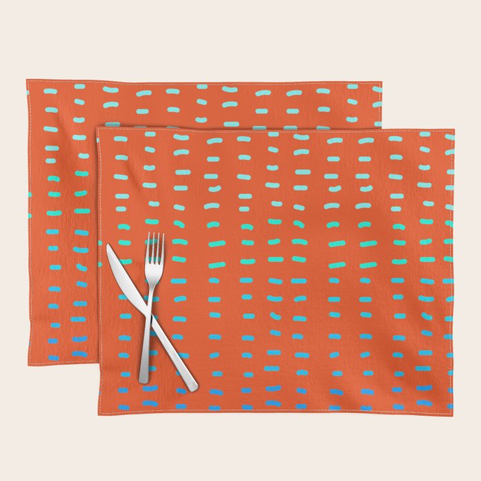 Fiesta at Festival - Orange Placemat Gallery Image 1