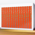 Fiesta at Festival - Orange Wall Mural Gallery Image 2